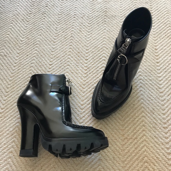 prada platform bootie